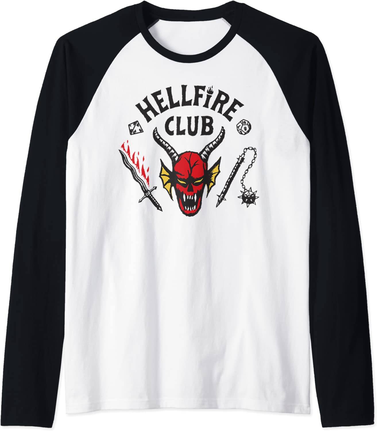 Hellfire Club tshirt replica from Stranger Things season 4