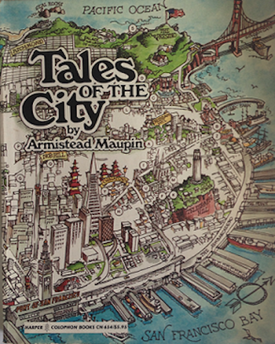 Tales of the City by Armistead Maupin book cover