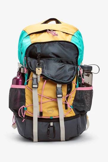 colourful camping backpack from Next