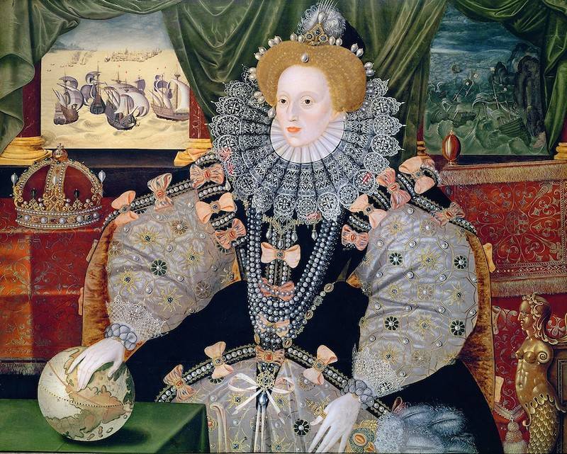 Queen Elizabeth I in The Armada Portrait