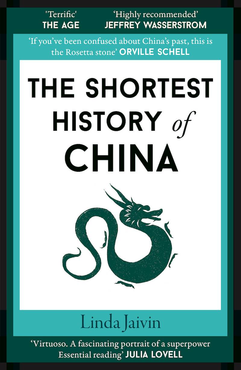 The Shortest History of China by Linda Jaivin book cover