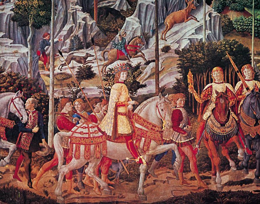 The Procession of the Magi, Benozzo Gozzoli, 1459