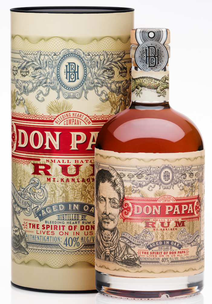 Don Papa rum bottle