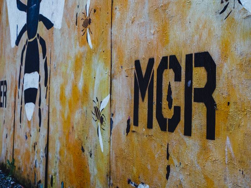 Manchester spirit bees grafitti