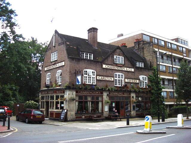 The Carlton Pub before it was demolished