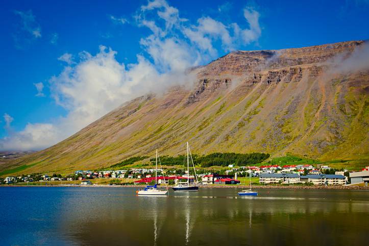 the harbour of Ísafjörður