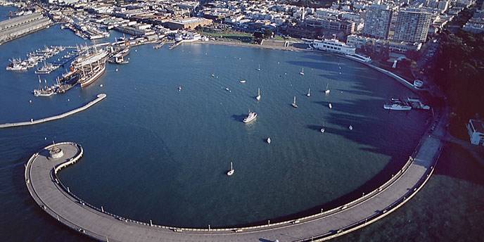 San Francisco Maritime museum bay