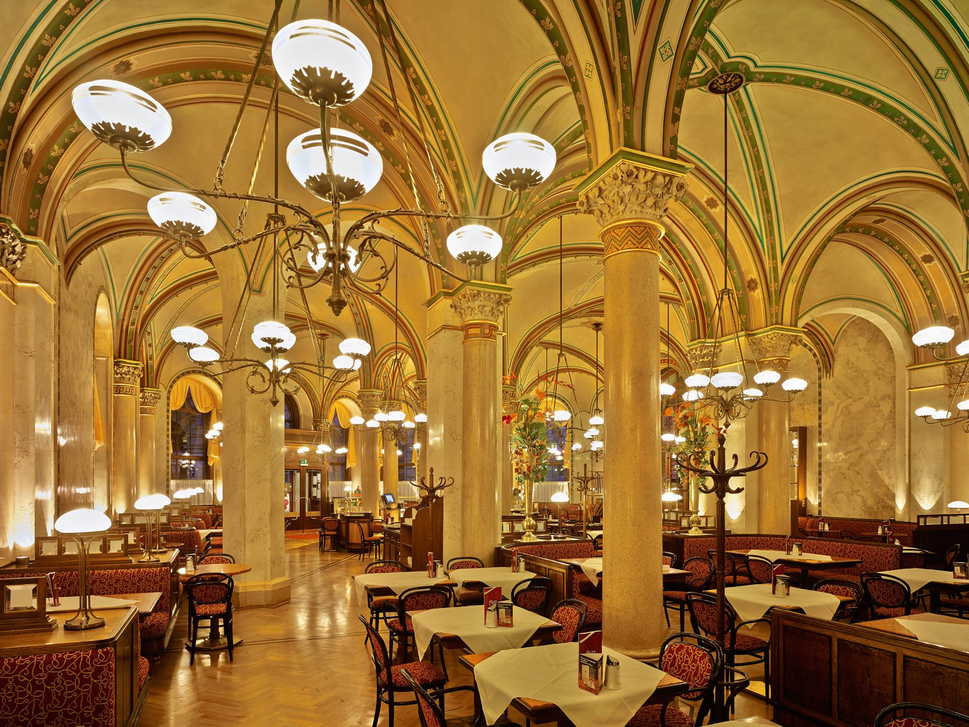 cafe central restaurant in vienna