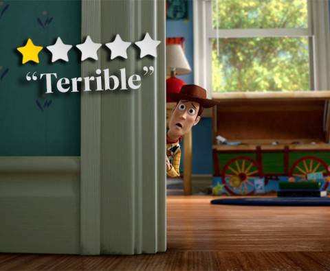 Hilarious one star reviews for entertainment classics