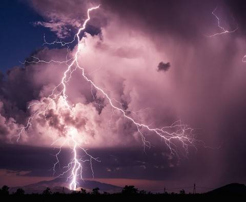 The effects of lightning on the human body