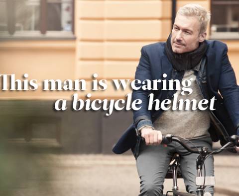 The dawn of the invisible bicycle helmet
