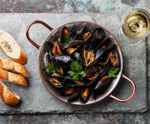 Recipe: Mussels dijonnaise