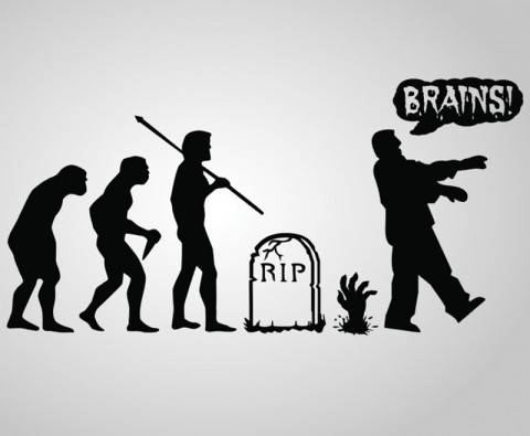 The evolution of zombies