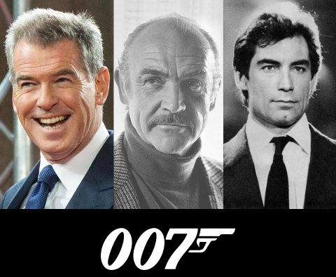 The final films of Bond actors