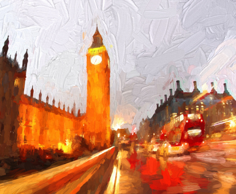 The best paintings of London