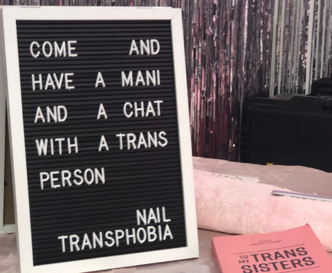 The nail salon combatting transphobia