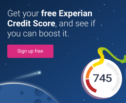 Get your free Experian credit score