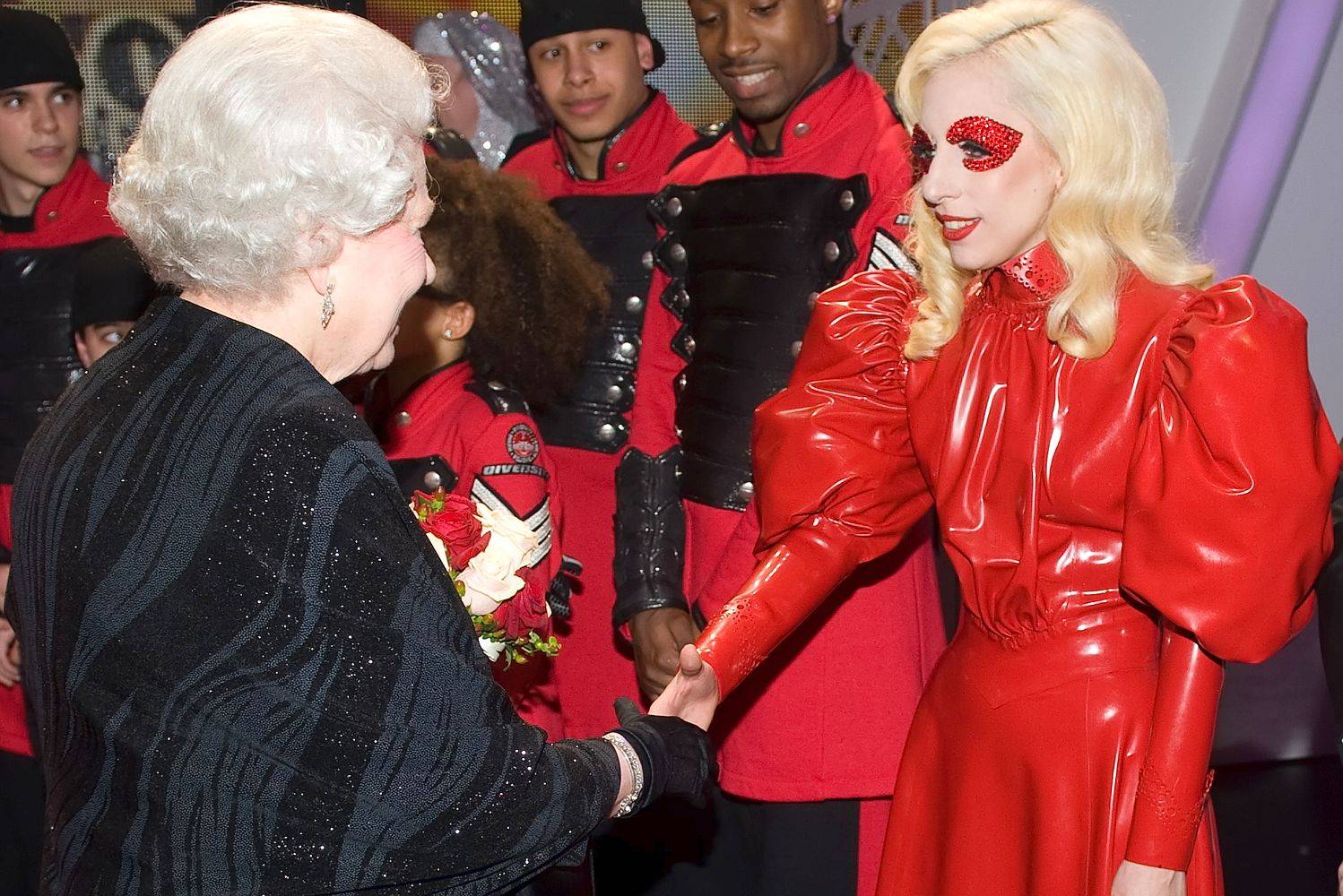 lady gaga and the queen