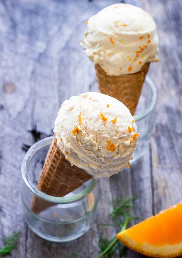 fennel orange ice cream