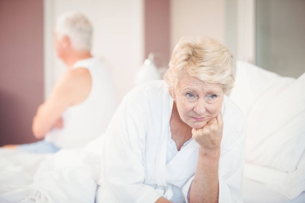 mature woman low sex drive after menopause