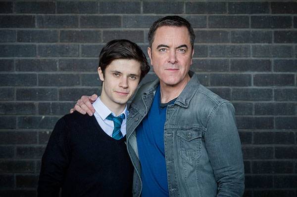Adam and Matthew, father and son in Cold Feet
