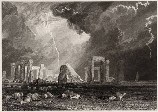 William Turner illustration of Stonehenge