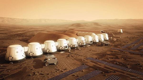 Mars one colony