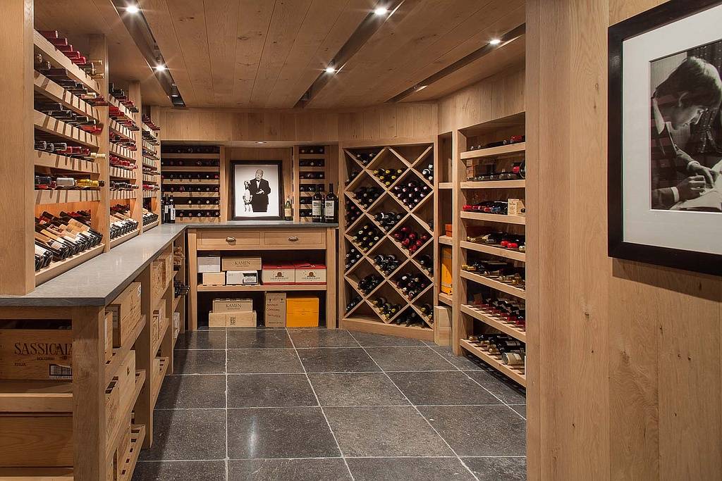Bruce Willis' Wine Cellar