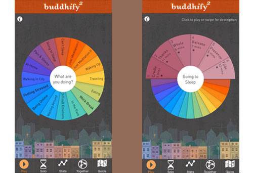 Buddhify app from meditation