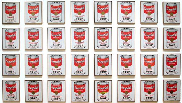 Andy Warhol's Campbells Soup Cans