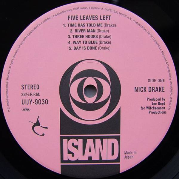 NICK DRAKE - Five Leaves Left -Rare 