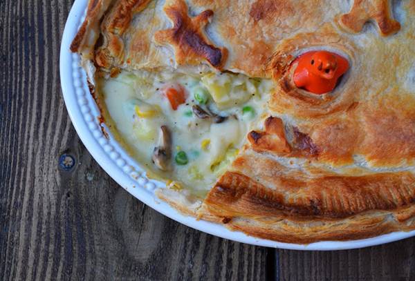 Cheesey vegetable pie