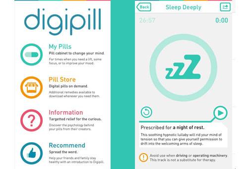 Digipill for a good night's sleep