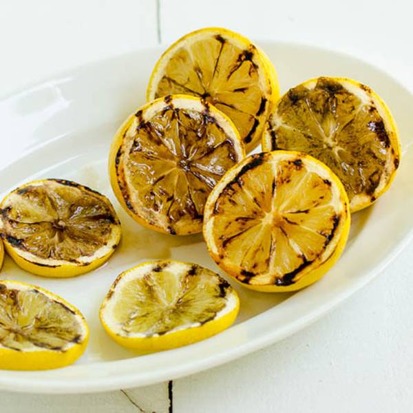 Grilled lemons