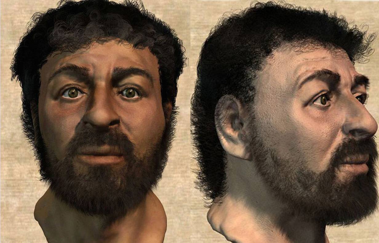 Jesus's face