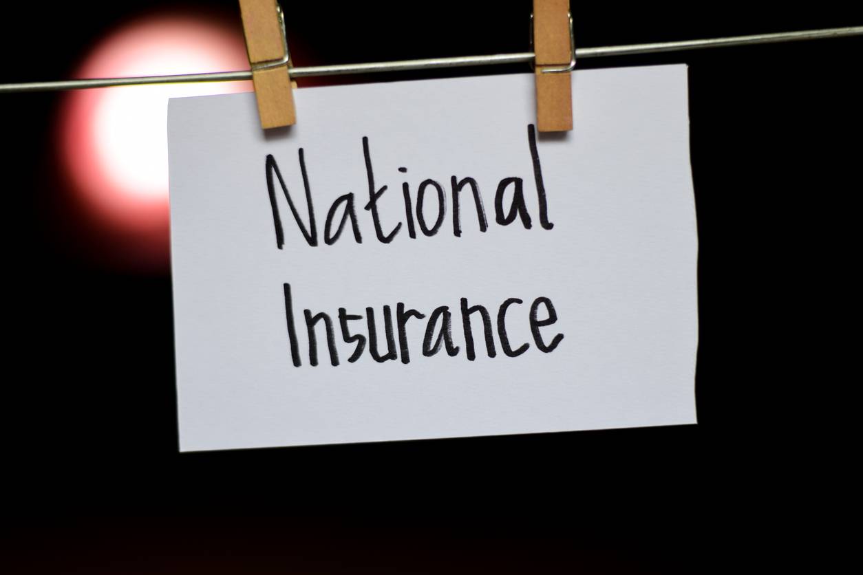 National Insurance on a clothes peg