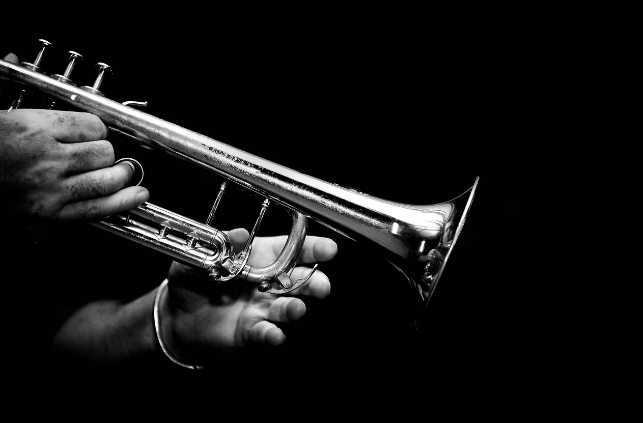 A trumpet
