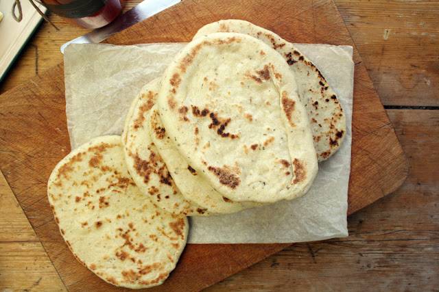 oregano and mint pita bread