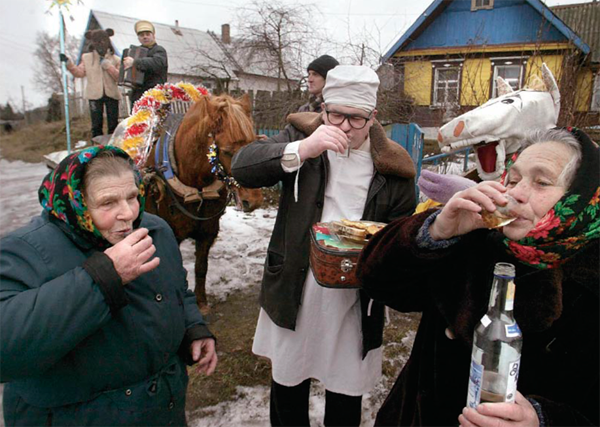 Belarus Vodka Christmas
