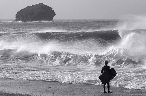 Cornwall surfing 