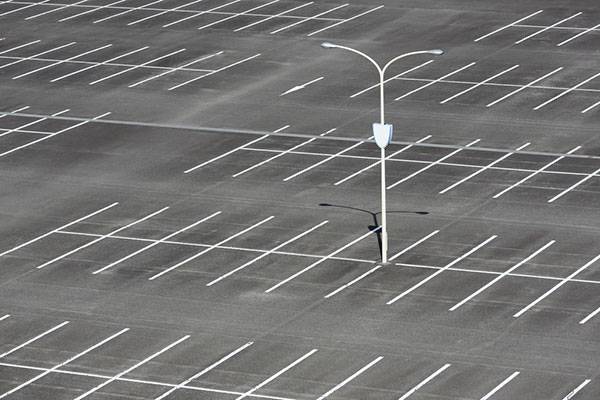 Car parking spaces