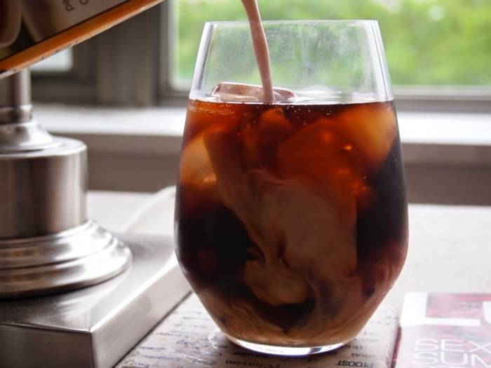 cold brew ice coffee